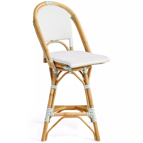 Riviera Swivel Counter Stool - Sage