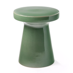 Truffle Garden Stool - Sage, 14.2" Dia