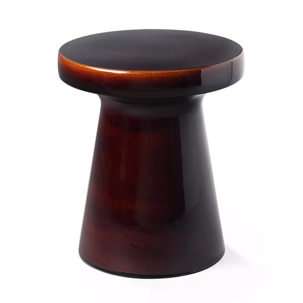 Truffle Garden Stool - Pine Cone, 14.2" Dia