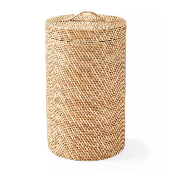 Inverness Single Hamper - Natural, 16.5" Dia