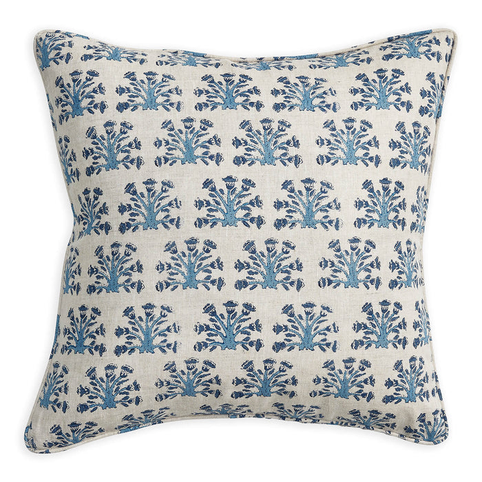 Samode Riviera Linen Cushion, 20" x 20"
