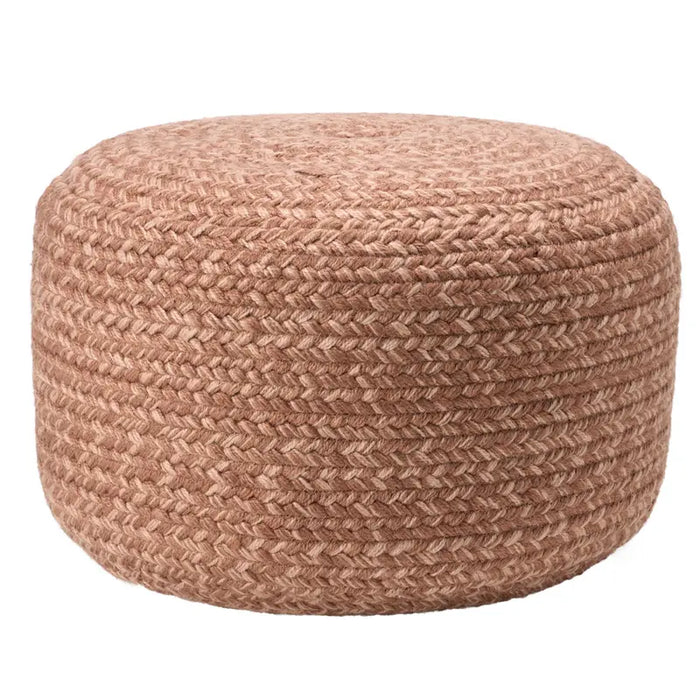 Saba Solar Indoor/Outdoor Pouf, Lion
