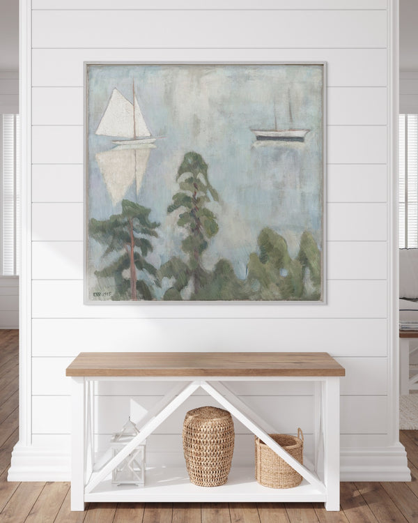 Scenic Prospect C. 1915, 43" x 43"