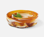Beatrix Serving Bowls - Amber Swirled, 2 Sizes