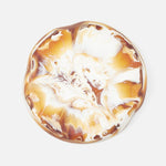 Beatrix Serving Bowls - Amber Swirled, 2 Sizes