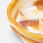 Beatrix Serving Bowls - Amber Swirled, 2 Sizes