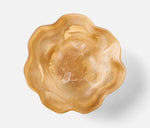 Cara Fruit Bowl - Black/Tan Swirled, 14"Dia