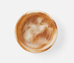 Hugo Small Serving Bowl - Amber Swirled, 4"Dia