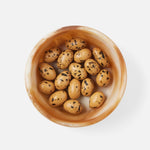 Hugo Small Serving Bowl - Amber Swirled, 4"Dia