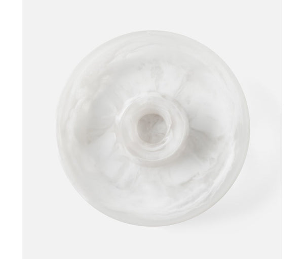 Hugo White Swirled Chip And Dip Bowl