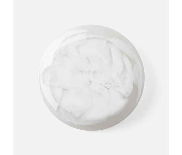 Hugo White Swirled Chip And Dip Bowl