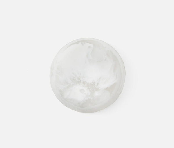 Hugo Serving Bowl - White Swirled, 10"Dia