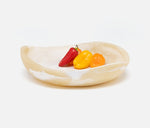 Mazzy Serving Bowls - Ivory Swirled, 2 Sizes