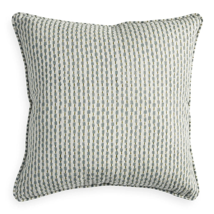 Seti Celadon Moss Linen Cushion, 20" x 20"