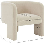 Sammie Accent Chair, Beige