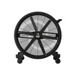 Sidekick Directional Fan, 4', Black