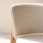 Pinta Dining Chair - Light Oak/Westlake Oatmeal