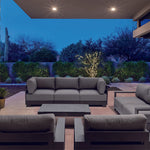 Sky Anthracite L Shape Sectional, 98" x 98"