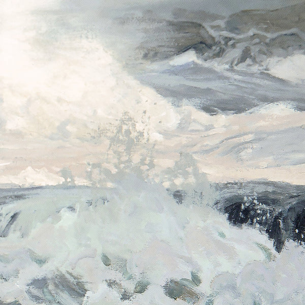 Southwesterly Gale C. 1907, 40.25" x 25.5"