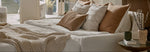 Rogue Sleeper Sofa, Artemis Snow Performance Fabric/Ebony, Queen Plus, 83"W