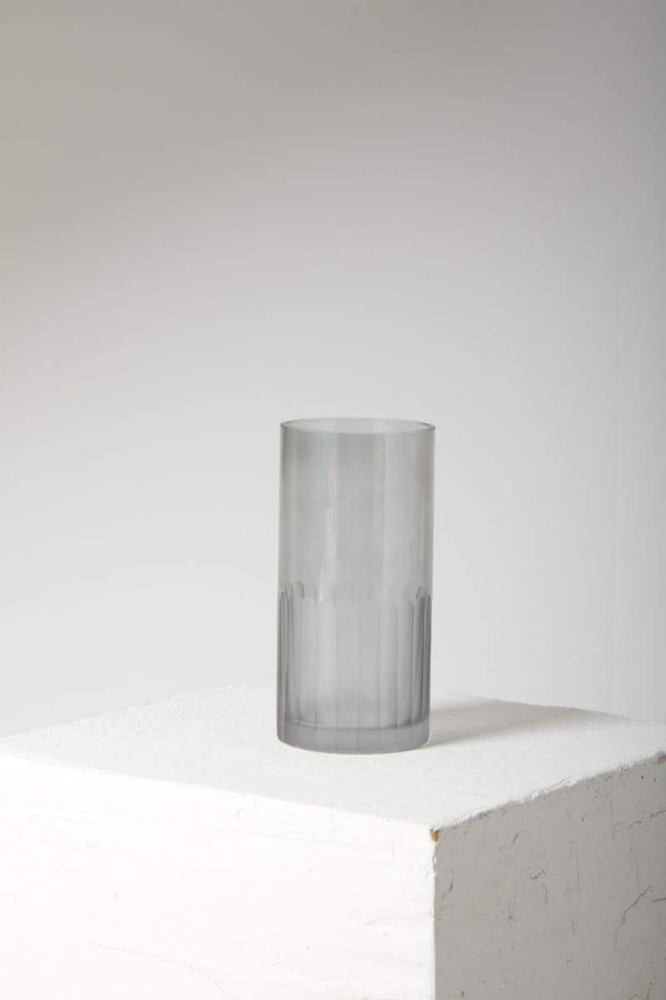 Smoky Quartz Vase 3.75"x 8"