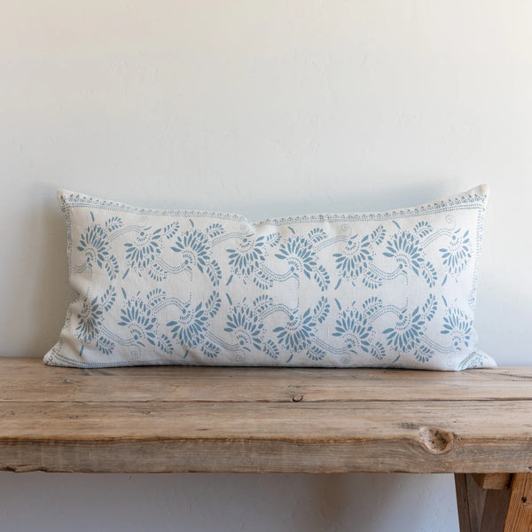 Big Mama Light Pillow (Lumbar) - Ocean, 16" x 32"