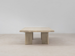 Crest 60" Coffee Table, Nude