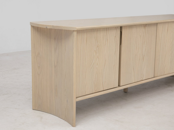 Crest 80" Media Cabinet, Nude