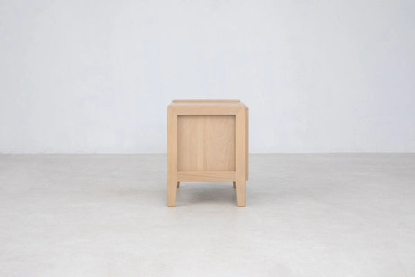 Plume 24" Nightstand, Nude