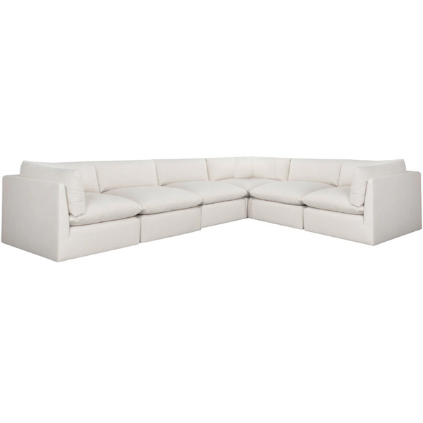 Reve Sectional, Effie Linen 162"W x 121.5"D (can be Left or Right facing)