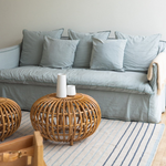 Carafe, Speckled White, Available in 2 Sizes