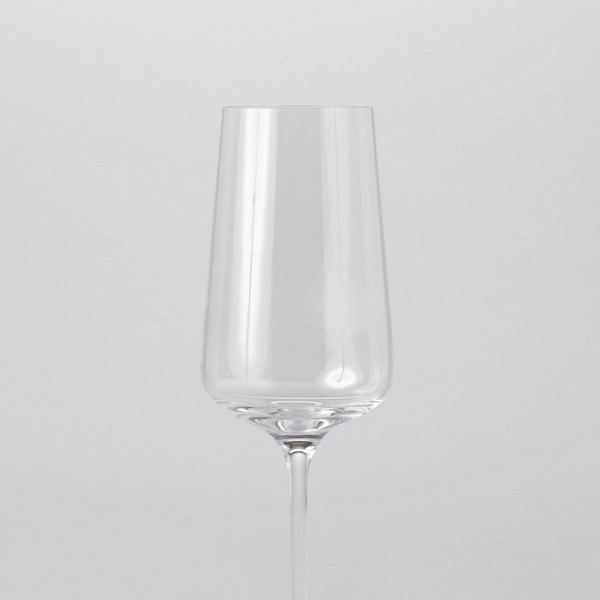 Clear Flute Glasses, Set of 4