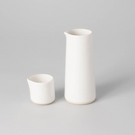 Carafe, Speckled White, Available in 2 Sizes