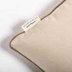 The Small Square Throw Pillow x Jenni Kayne - Dune, 18" x 18"