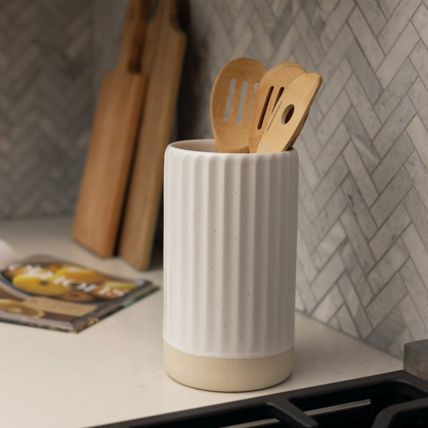 Ribbed Vase, Available in 3 Colours