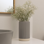 Ribbed Vase, Available in 3 Colours