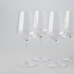 Clear Wine Glasses, Set 4