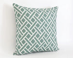 Tisbury Outdoor, Aqua, 22" x 22"
