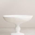 Pedestal Large Bowl, White