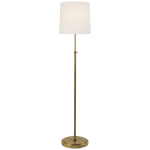 Bryant Floor Lamp, Antique Brass
