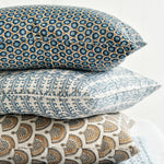 Bejmat Tobacco Linen Cushion, 20" x 20"