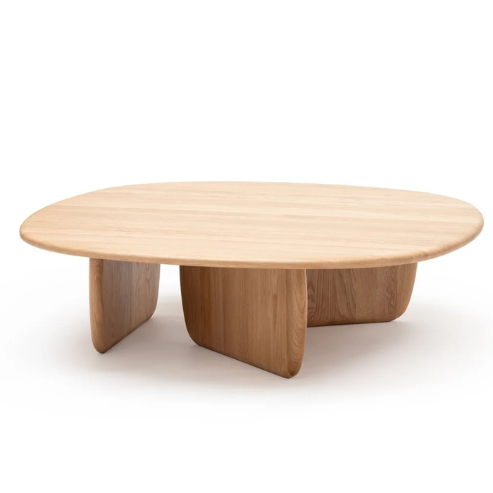 Eden Coffee Table, Light Oak, 47.2" Dia