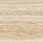 Porto Round Dining Table 60", Travertine Natural
