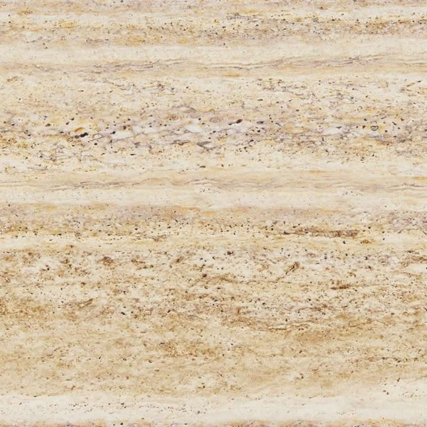 Victoria Coffee Table - Aluminum Bone/Travertine Natural, 63"W x 35.4"D