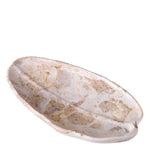 Loulou Tray - Brown Marble, 19.29" W