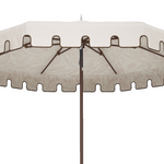Ocean Master M1, Classic Centre Post, 9ft Octagon, Espresso/Scallop, Belize Interior Softscape