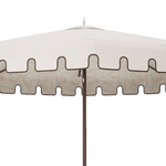 Ocean Master M1, Classic Centre Post, 9ft Octagon, Espresso/Scallop, Belize Interior Softscape