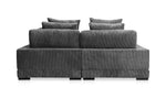 Tumble Nook Modular Sectional, Dark Grey, 87" x 87"