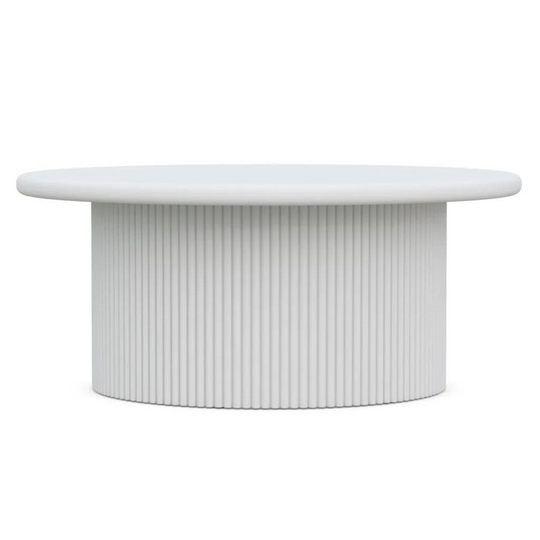 Palma 40" Coffee Table, White