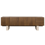 Edge Entertainment Center - Light Umber, 100"W x 19"D x 32"H